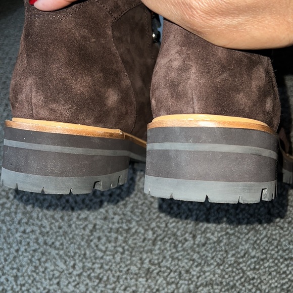 Marc Fisher Izzie Brown Suede Bootie Size 11M - Picture 7 of 8